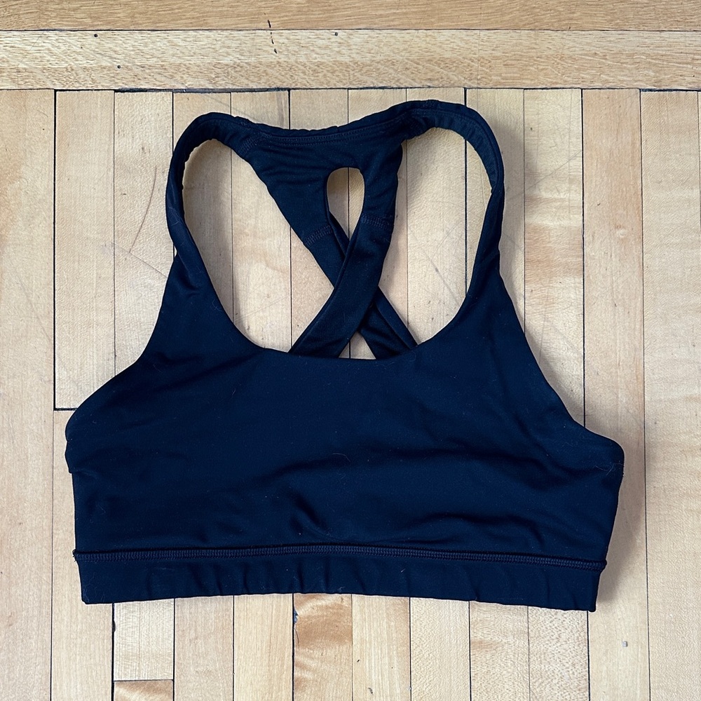 Women's Lululemon Black Sports Bra